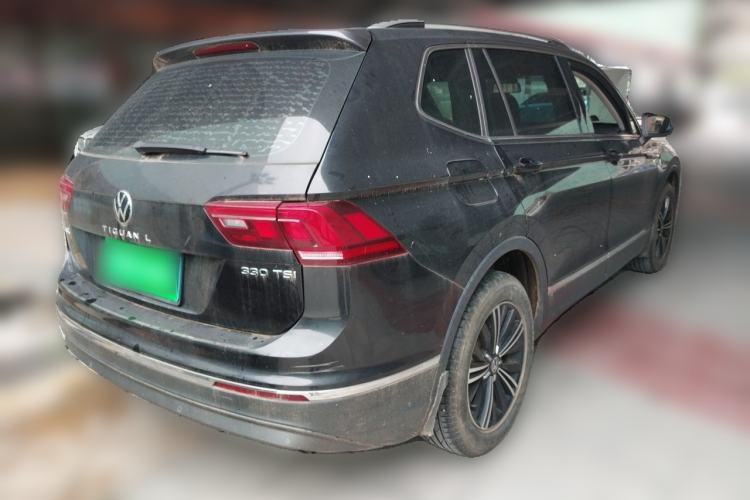 Used Volkswagen Tiguan L 2021 330TSI Automatic Two-Wheel Drive Smart Edition Rear Right 45 Deg