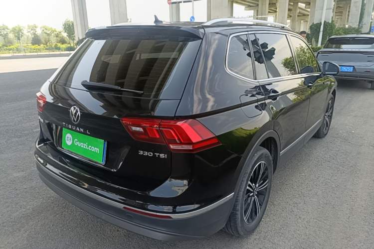 Used Volkswagen Tiguan L 2021 330TSI Automatic Two-Wheel Drive Smart Edition Rear Right 45 Deg