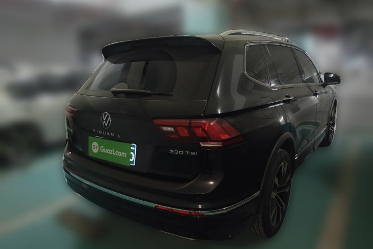 Used Volkswagen Tiguan L 2021 330TSI Automatic Two-Wheel Drive R-Line Enhanced Edition Rear Right 45 Deg