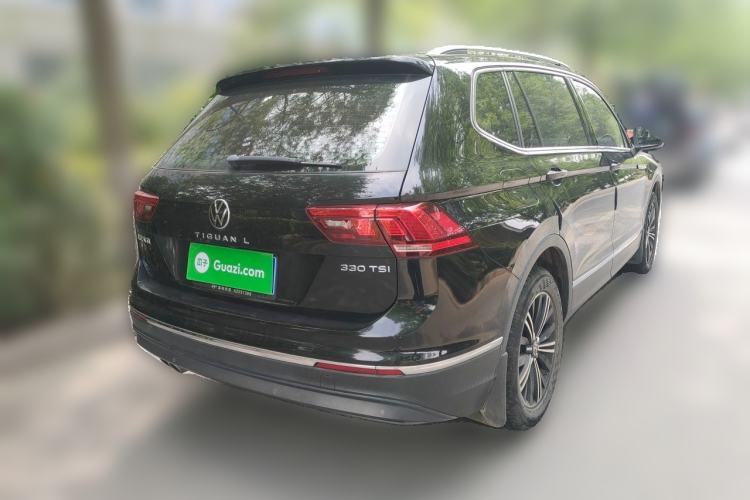 Used Volkswagen Tiguan L 2021 330TSI Automatic Two-Wheel Drive Smart Edition Rear Right 45 Deg