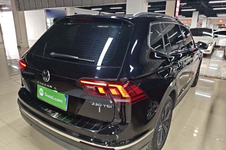 Used Volkswagen Tiguan L 2021 330TSI Automatic Two-Wheel Drive Comfort Edition Rear Right 45 Deg