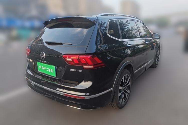 Used Volkswagen Tiguan L 2021 330TSI Automatic Two-Wheel Drive R-Line Enhanced Edition Rear Right 45 Deg