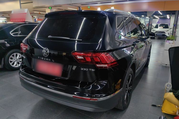 Used Volkswagen Tiguan L 2021 330TSI Automatic Two-Wheel Drive Smart Edition Rear Right 45 Deg