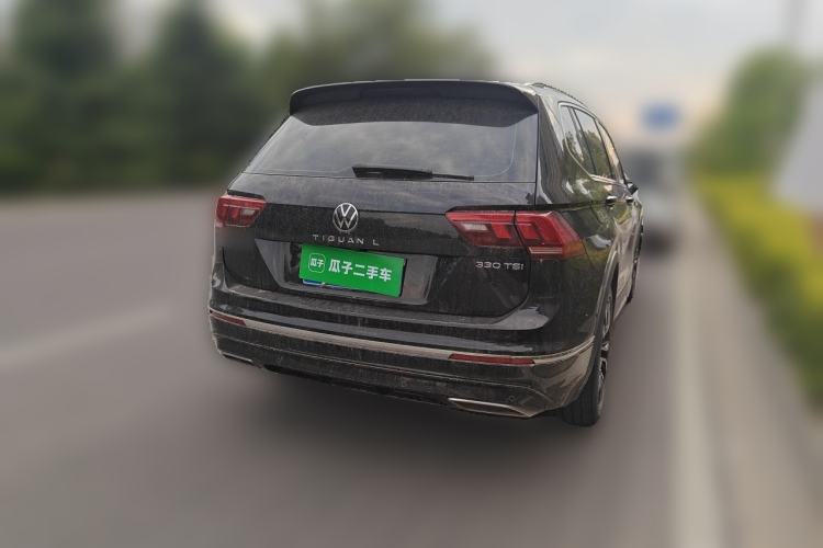 Used Volkswagen Tiguan L 2021 330TSI Automatic Two-Wheel Drive R-Line Enhanced Edition Rear Right 45 Deg