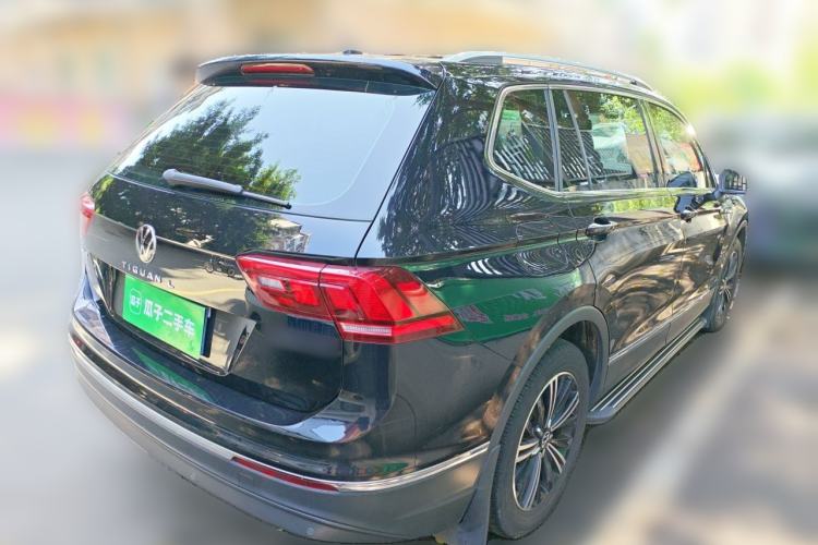 Used Volkswagen Tiguan L 2021 330TSI Automatic Two-Wheel Drive Smart Edition Rear Right 45 Deg