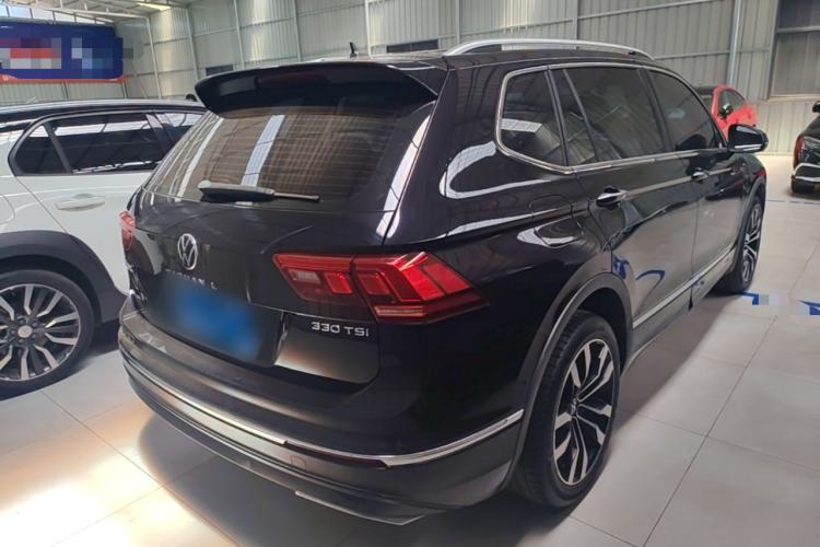 Used Volkswagen Tiguan L 2021 330TSI Automatic Two-Wheel Drive R-Line Enhanced Edition Rear Right 45 Deg