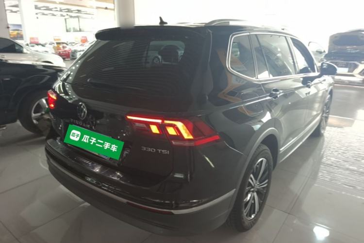 Used Volkswagen Tiguan L 2021 330TSI Automatic Two-Wheel Drive Smart Edition Rear Right 45 Deg