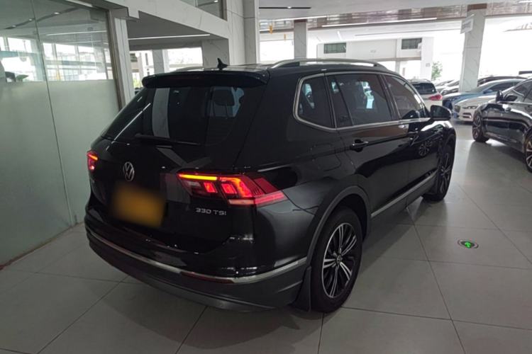 Used Volkswagen Tiguan L 2021 330TSI Automatic Two-Wheel Drive Smart Edition Rear Right 45 Deg