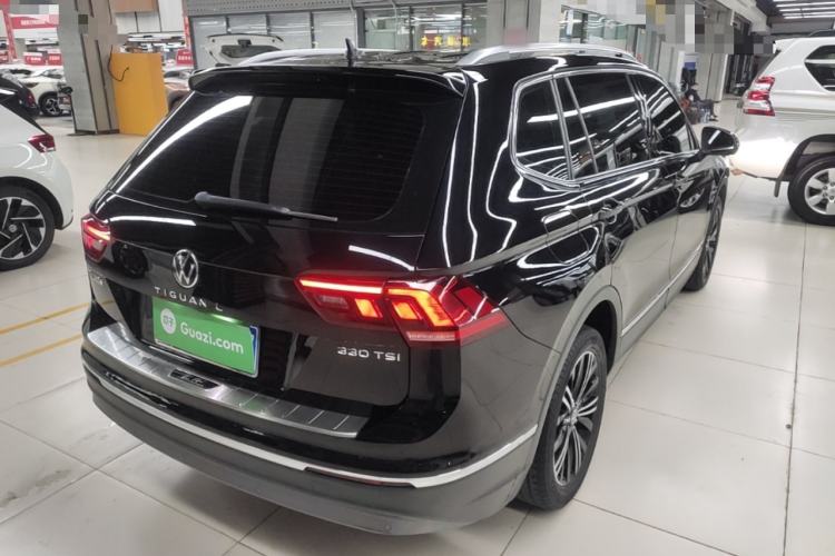 Used Volkswagen Tiguan L 2021 330TSI Automatic Two-Wheel Drive Smart Edition Rear Right 45 Deg