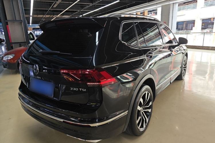 Used Volkswagen Tiguan L 2021 330TSI Automatic Two-Wheel Drive R-Line Flagship Edition Rear Right 45 Deg