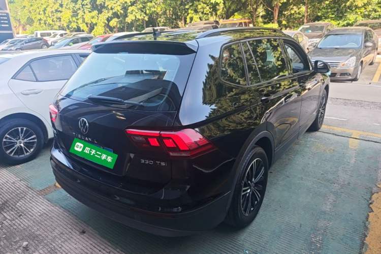 Used Volkswagen Tiguan L 2021 330TSI Automatic Two-Wheel Drive Comfort Edition Rear Right 45 Deg