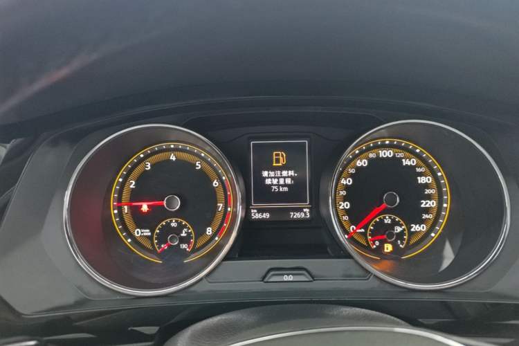 Used Volkswagen Tiguan L 2021 330TSI Automatic Two-Wheel Drive Smart Edition Instrument Cluster