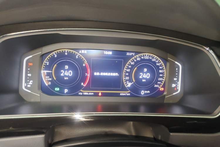 Used Volkswagen Tiguan L 2021 330TSI Automatic Two-Wheel Drive Smart Edition Instrument Cluster