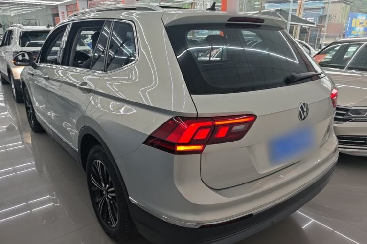 Used Volkswagen Tiguan L 2021 330TSI Automatic Two-Wheel Drive Smart Edition Rear Left 45 Deg