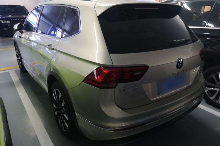 Used Volkswagen Tiguan L 2021 330TSI Automatic Two-Wheel Drive R-Line Enhanced Edition Rear Left 45 Deg