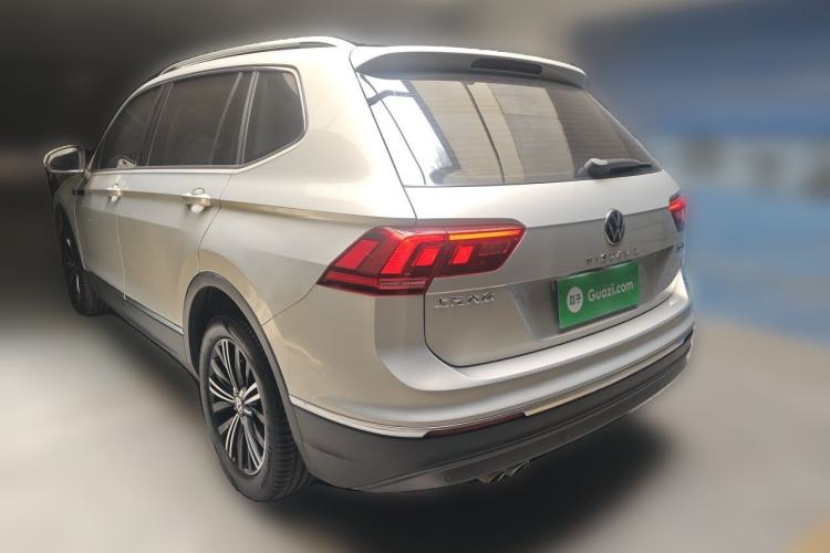 Used Volkswagen Tiguan L 2021 330TSI Automatic Two-Wheel Drive Smart Edition Rear Left 45 Deg