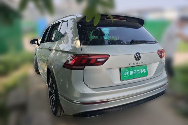 Used Volkswagen Tiguan L 2021 330TSI Automatic Two-Wheel Drive R-Line Enhanced Edition Rear Left 45 Deg