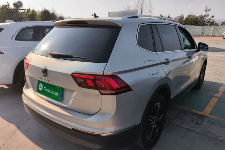 Used Volkswagen Tiguan L 2021 330TSI Automatic Two-Wheel Drive Smart Edition Rear Right 45 Deg