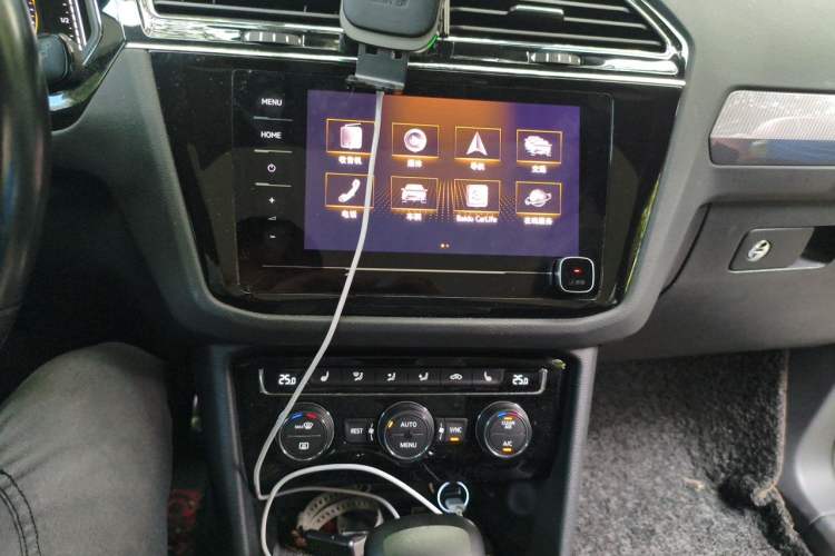 Used Volkswagen Tiguan L 2021 330TSI Automatic Two-Wheel Drive R-Line Flagship Edition Audio And AC Panel