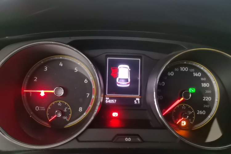 Used Volkswagen Tiguan L 2021 330TSI Automatic Two-Wheel Drive Smart Edition Instrument Cluster