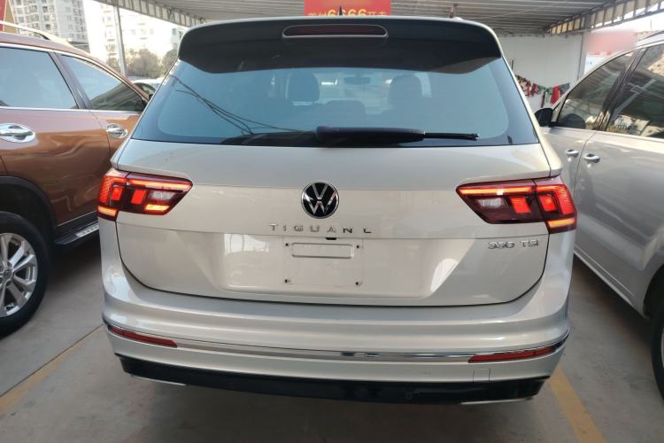 Used Volkswagen Tiguan L 2021 330TSI Automatic Two-Wheel Drive R-Line Enhanced Edition Rear