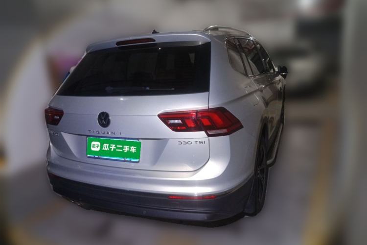 Used Volkswagen Tiguan L 2021 330TSI Automatic Two-Wheel Drive Smart Edition Rear Right 45 Deg