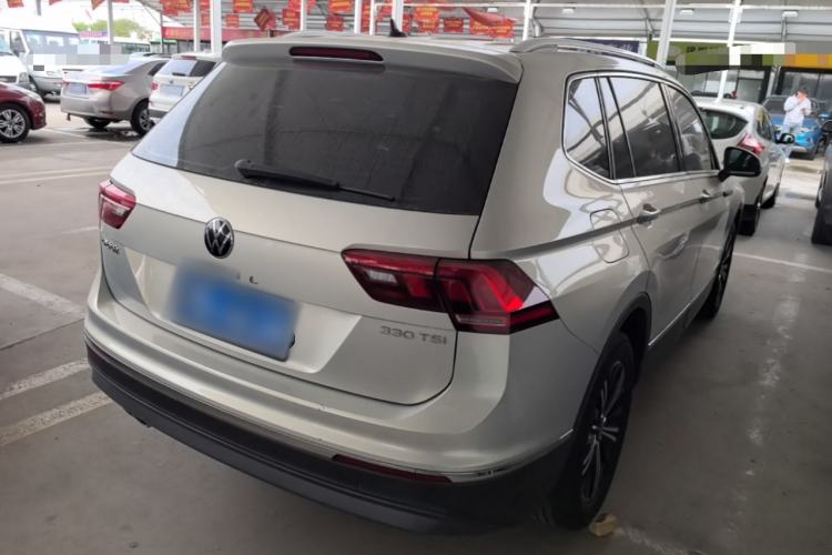 Used Volkswagen Tiguan L 2021 330TSI Automatic Two-Wheel Drive Smart Edition Rear Right 45 Deg