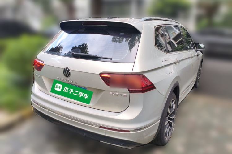Used Volkswagen Tiguan L 2021 330TSI Automatic Two-Wheel Drive R-Line Flagship Edition Rear Right 45 Deg