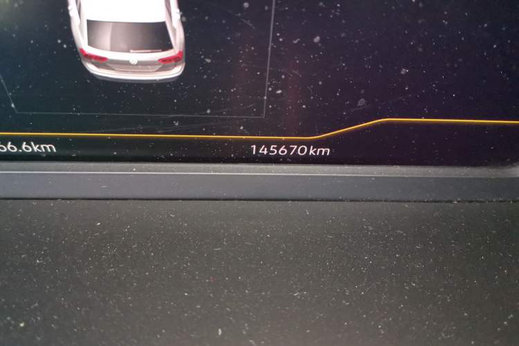 Used Volkswagen Tiguan L 2021 330TSI Automatic Two-Wheel Drive R-Line Enhanced Edition Odometer Close Up