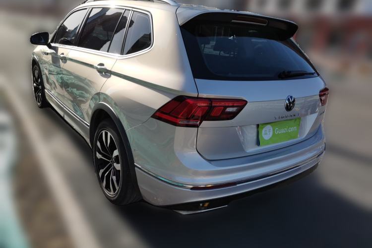 Used Volkswagen Tiguan L 2021 330TSI Automatic Two-Wheel Drive R-Line Enhanced Edition Rear Left 45 Deg
