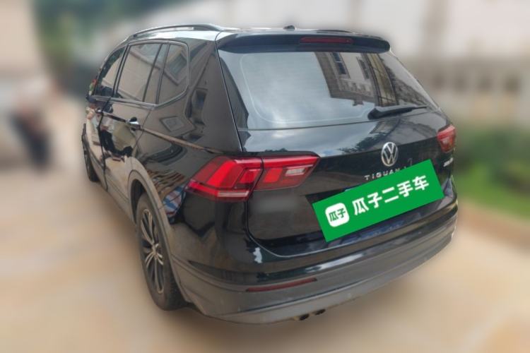 Used Volkswagen Tiguan L 2021 280TSI Automatic Two-Wheel Drive Smart Edition Rear Left 45 Deg