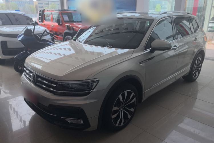 Used Volkswagen Tiguan L 2021 330TSI Automatic Two-Wheel Drive R-Line Flagship Edition Guazi used car, China used car export, Used car for sale, Used cars, Cheapest cars for sale