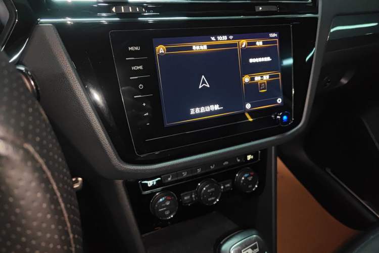 Used Volkswagen Tiguan L 2021 330TSI Automatic Two-Wheel Drive R-Line Flagship Edition Audio And AC Panel