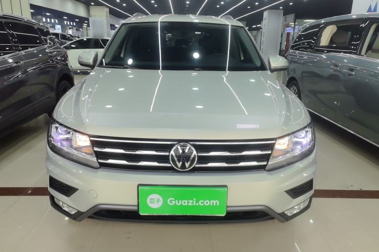 Used Volkswagen Tiguan L 2021 280TSI Automatic Two-Wheel Drive Comfort Edition – Low-Trim Version Front