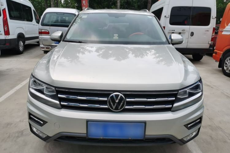 Used Volkswagen Tiguan L 2021 330TSI Automatic Two-Wheel Drive Smart Edition Front