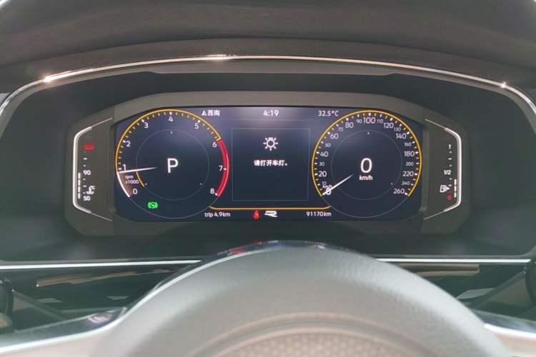 Used Volkswagen Tiguan L 2021 330TSI Automatic Two-Wheel Drive R-Line Enhanced Edition Instrument Cluster