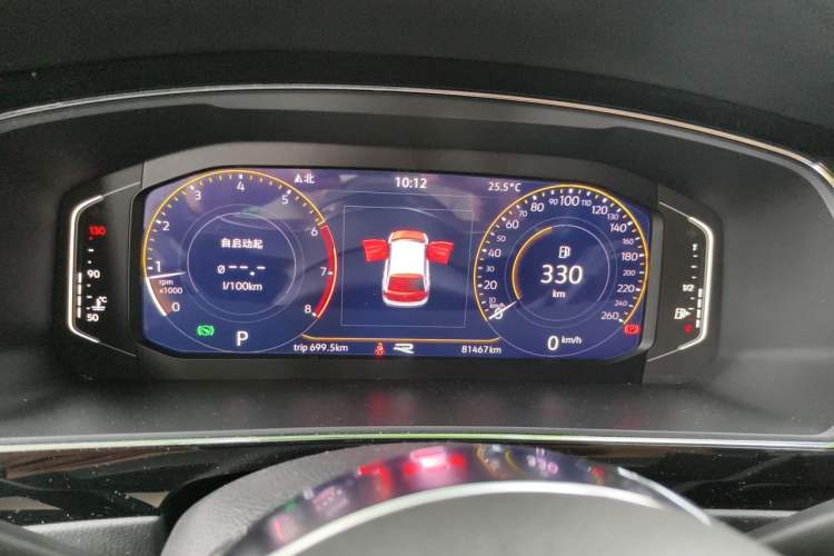 Used Volkswagen Tiguan L 2021 330TSI Automatic Two-Wheel Drive R-Line Flagship Edition Instrument Cluster