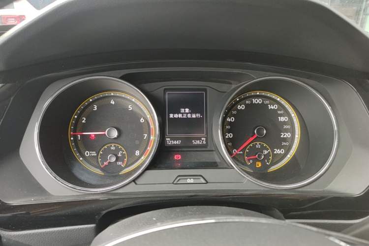 Used Volkswagen Tiguan L 2021 330TSI Automatic Two-Wheel Drive Smart Edition Instrument Cluster