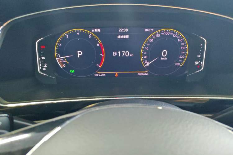 Used Volkswagen Tiguan L 2021 330TSI Automatic Two-Wheel Drive Smart Edition Instrument Cluster