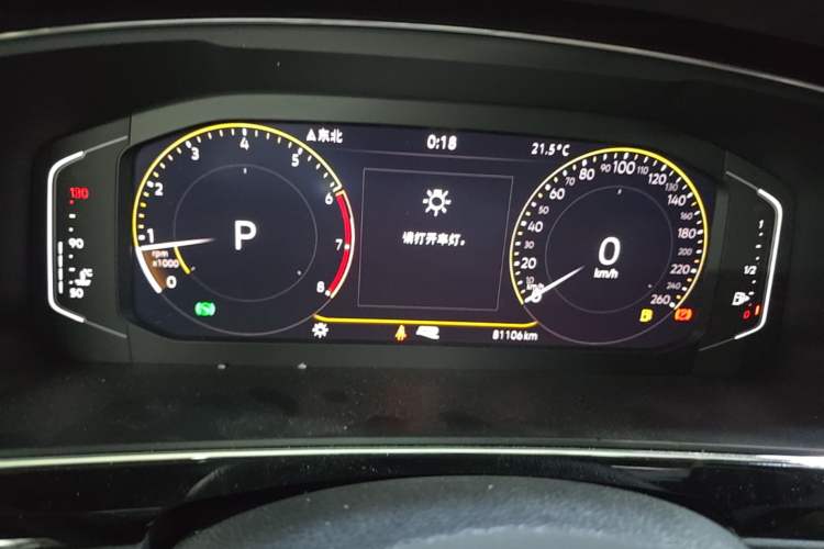 Used Volkswagen Tiguan L 2021 330TSI Automatic Two-Wheel Drive R-Line Enhanced Edition Instrument Cluster