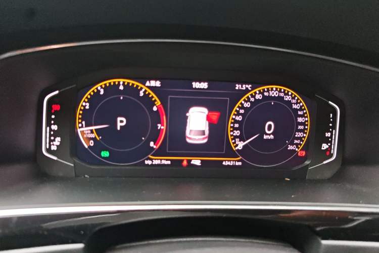 Used Volkswagen Tiguan L 2021 330TSI Automatic Two-Wheel Drive R-Line Flagship Edition Instrument Cluster