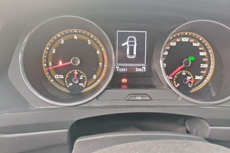 Used Volkswagen Tiguan L 2021 280TSI Automatic Two-Wheel Drive Smart Edition Odometer Close Up