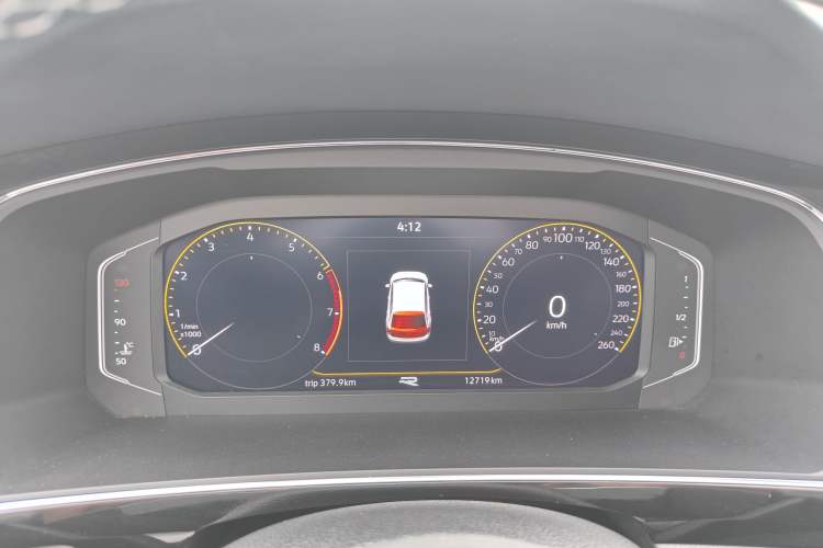 Used Volkswagen Tiguan L 2021 330TSI Automatic Two-Wheel Drive R-Line Enhanced Edition Odometer Close Up