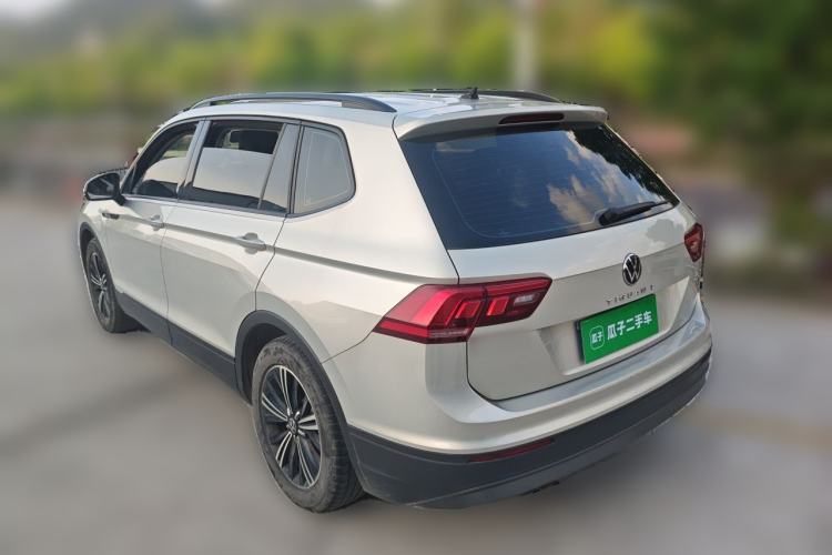 Used Volkswagen Tiguan L 2021 280TSI Automatic Two-Wheel Drive Smart Edition Rear Left 45 Deg
