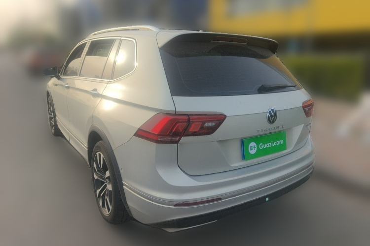 Used Volkswagen Tiguan L 2021 330TSI Automatic Two-Wheel Drive R-Line Enhanced Edition Rear Left 45 Deg