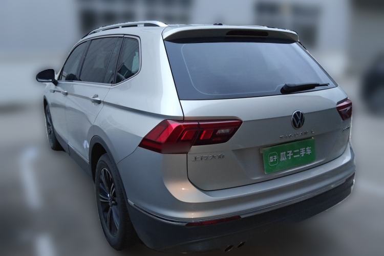 Used Volkswagen Tiguan L 2021 330TSI Automatic Two-Wheel Drive Smart Edition Rear Left 45 Deg