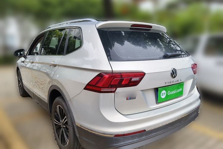 Used Volkswagen Tiguan L 2021 330TSI Automatic Two-Wheel Drive Smart Edition Rear Left 45 Deg
