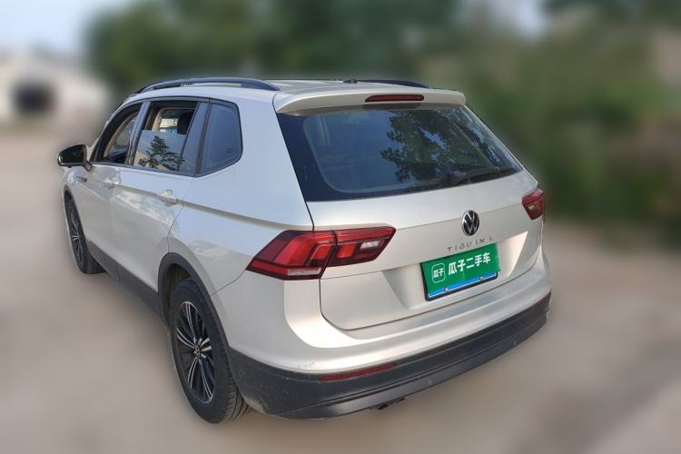 Used Volkswagen Tiguan L 2021 280TSI Automatic Two-Wheel Drive Smart Edition Rear Left 45 Deg