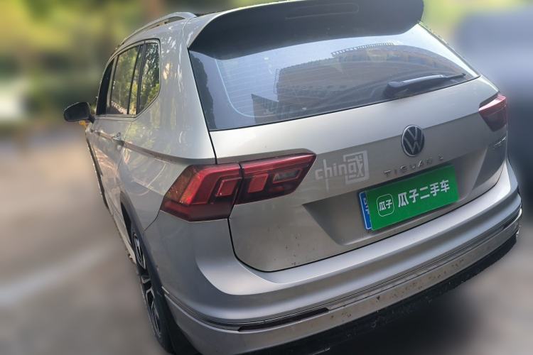 Used Volkswagen Tiguan L 2021 330TSI Automatic Two-Wheel Drive R-Line Enhanced Edition Rear Left 45 Deg