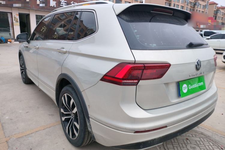 Used Volkswagen Tiguan L 2021 330TSI Automatic Two-Wheel Drive R-Line Flagship Edition Rear Left 45 Deg